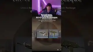 Brand New AK-47 Gold Arabesque $5,000 in the Bag #cs2 #gaming