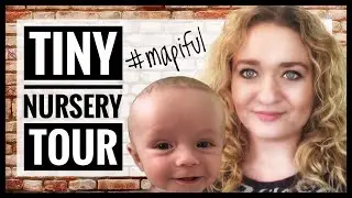 Tiny Nursery Tour - Decorating with Mapiful #gifted