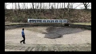 Discovering the Godley Turntable. Hyde, UK. Trekking, Bridges, Railway History. 4K 60 fps