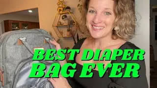🍼 Diaper Bag Backpack Review || Ruvalino 🍼Best Affordable Diaper bag for your NEWBORN or TODDLER