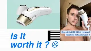 My honest review on the Braun IPL home hair removal braun ipl silk expert pro 5 Portable IPL at home