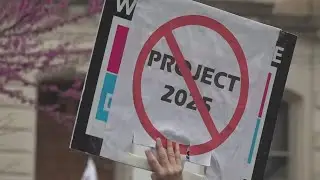 'Enough is enough' | Hundreds rally outside Indiana Statehouse for third 50501 protest in April