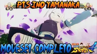 Naruto Storm 4: PTS Ino Yamanaka Moveset Completo