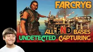 Far Cry 6 Weapons The 🔴Poison 🌬️Experiment- FND 2ND Armored Division Capture, Hardest Difficulty