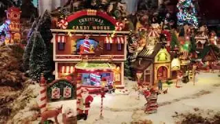 Video of the Lemax Village Christmas Show 2018 in Amsterdam | Tuincentrum Osdorp | Close up!