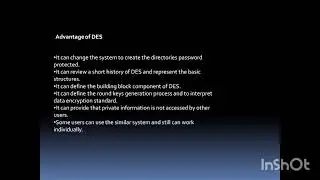 DATA ENCRYPTION STANDARD