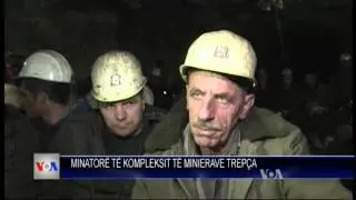 Minatorët refuzojnë të dalin nga Trepça