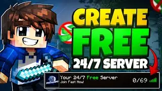 How To Make Free Minecraft Server 24x7 | Free 24/7 Minecraft Hosting