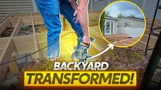 Building the Perfect Hot Tub Deck | Backyard Makeover Part 1