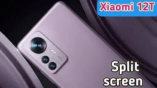 Split Screen On In Xiaomi 12T , Create Dual Screen In Xiaomi 12T , How To Use Floating Window In