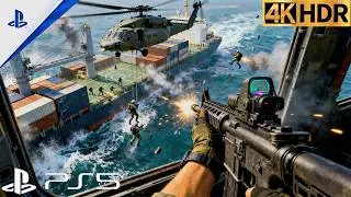 Midnight Cargo Ship Raid | Call of Duty (ULTRA Realistic 4K60FPS HDR)