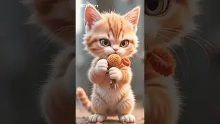 Ai Cat Story💢 #Mama Cat&rsquo;s Hard Work 🐾 Kitten Gets His Toy | Emotional Cat Story | Like & Subscribe