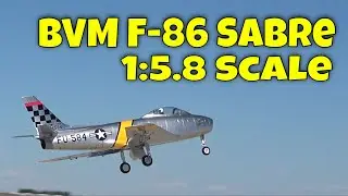 Robert Fanning... BVM 1:5.8 Scale F-86 Sabre...  Thursday, September 7, 2023