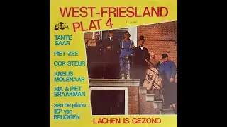 West Friesland Plat - 4 Side A Ivory Tower ITL 25.188. West Friese Humor.