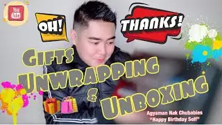 UNBOXING || UNWRAPPING || GIFTS || SO THIS IS 32 || HAPPY BIRTHDAY SELF || Chuboboi