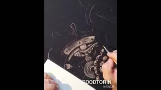 якорь+штурвал#@GOODTORIN #art #custom #Fabric_art #росписьодежды #exclusive #ручнаяработа #bleachart