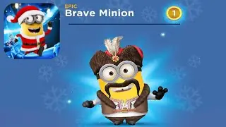 Minion rush unlock new costume Brave minion gameplay