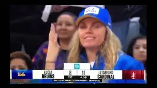 WBB Stanford v UCLA Mar 3 2023 Pac 12 Tournament