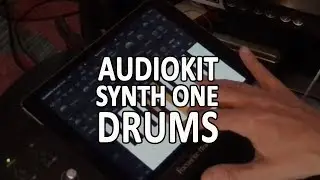 Audiokit Synth One Drum Presets Test