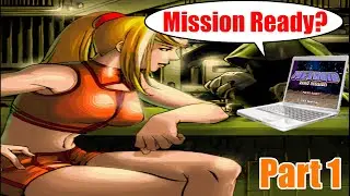 Metroid Zero Mission on keyboard (Part 1) | 100%, Normal, Commentary, Input displayed
