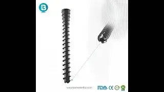 7.0/7.5 MM Headless Full Thread Screw | Self Tapping Star Head | Fixation Screw | Biomedortho