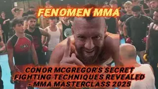 Conor McGregor's SECRET Fighting Techniques REVEALED - MMA Masterclass 2025 #fenomenmma #mma #best 