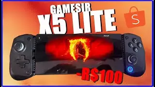 GAMESIR X5 LITE! O MELHOR CUSTO BENEFÍCIO JOYSTICK MOBILE CELULAR POR MENOS -100$ NA SHOPEE