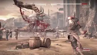 Mortal Kombat XL liu kang vs scorpion