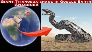 #646 I found giant snake in google maps and Google Earth