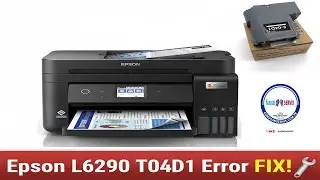 Epson L6290 T04D1 Maintenance Box Error FIX & Reset | Waste Ink Pad Hatası &Ccedil;&ouml;z&uuml;m&uuml; )