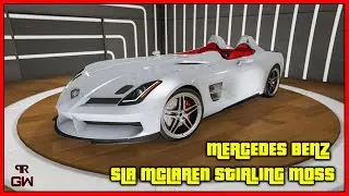 Mercedes Benz SLR McLaren Stirling Moss - Benefactor SM722 Customization - New DLC Unreleased Car