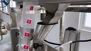 Pyramid bag tea packaging machine