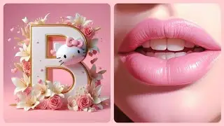Your Name first letter  || Lipstick style 💋 || #trending #viral