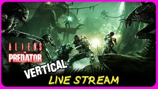🔴 VERTICAL  - Aliens vs Predator Xbox 360 on Xbox Series X  | AVP Sci-Fi Action - Predator Campaign