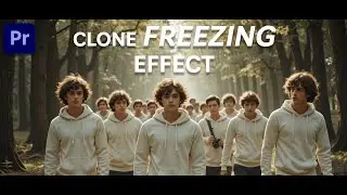 UNBELIEVABLY Easy Clone Freezing Effect in Premiere Pro -  Hindi