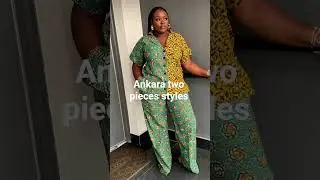 Ankara two pieces styles inspiration for you #style #fashion