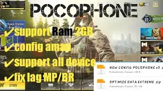 NEW CONFIG pocophone x3 CALL OF DUTY MOBILE FIX LAG FIX FRAME DROP