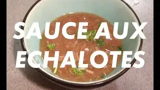 SAUCE AUX ECHALOTES