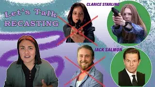 when an actor is recast...during the shoot, before the shot, and in the sequel
