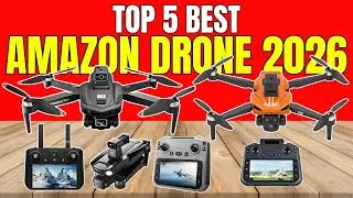 Top 5 Best Drones 2026 | 4K Camera, GPS, Long Range & Obstacle Avoidance