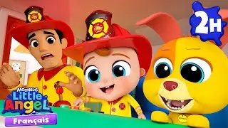 Mon gentil pompier | Comptines avec B&eacute;b&eacute; Louis | Little Angel Fran&ccedil;ais