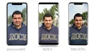 حرب الكاميرات المقارنة الصعبة | iphone xs max vs mate20 pro vs note 9