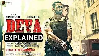 Deva (2025) Full Movie Explained in Hindi/Urdu | Shahid Kapoor | Complete Story & Ending