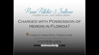 Charged with Posession of Heroin