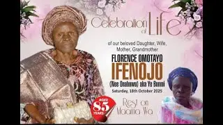 MRS FLORENCE OMOTAYO IFENOJO