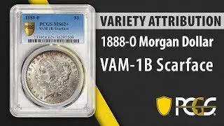 1888 O Morgan Dollar VAM 1B Scarface | PCGS Variety Attribution