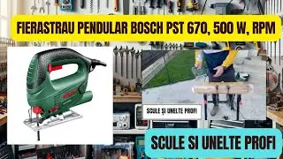 Fierastrau pendular Bosch PST 670, 500 W, 3100 RPM - Bosch PST 670 Jigsaw