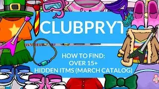 Club Penguin Rewritten: 15+ HIDDEN ITEMS (March Catalog)|ClubPRYT