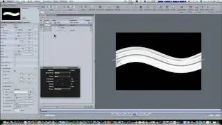 Apple Motion 3 Tutorial: After Effects type glowing streaks in Motion