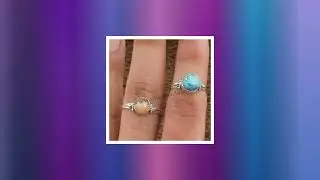 Boho Solid Silver Rings * 925 Sterling Silver Rings * Gemstone Ring *Round Shape Stone Ring * Dai...